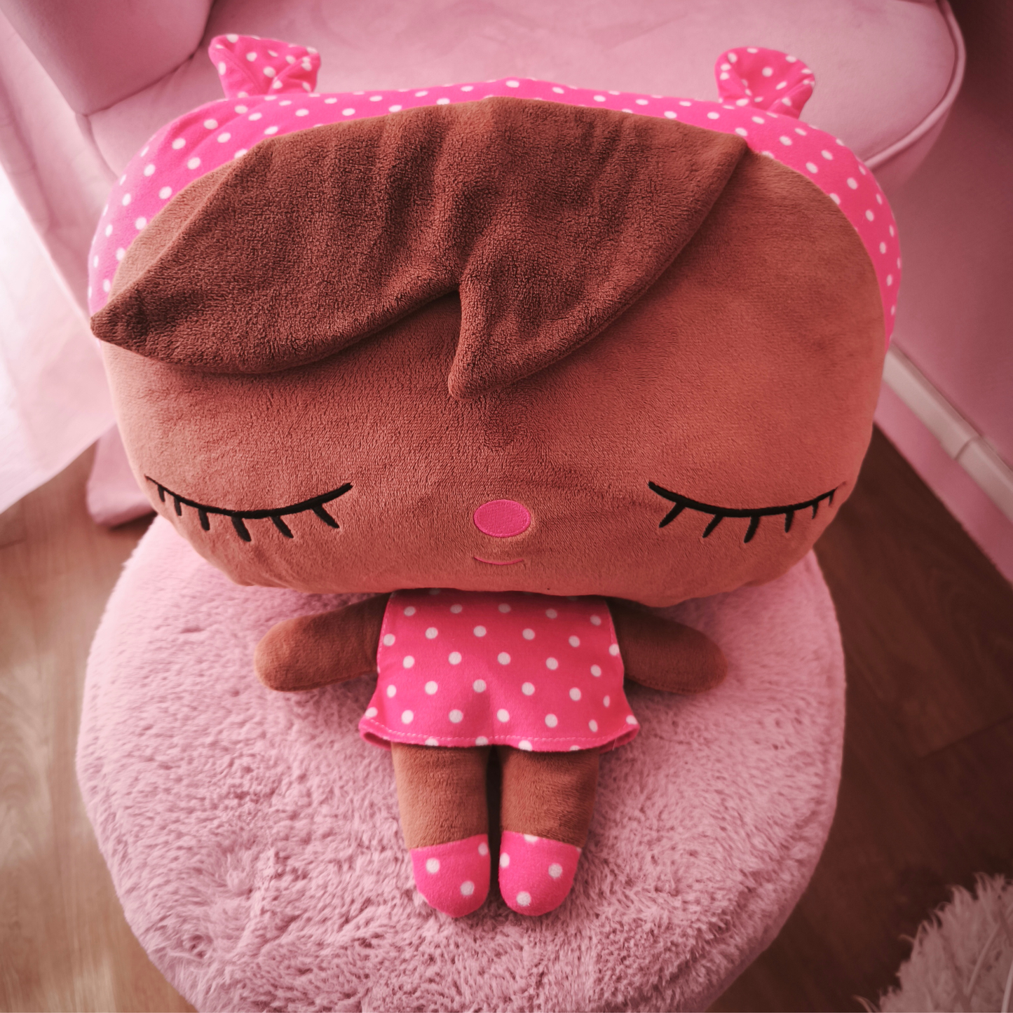 Kalina™ - Coussin-Doudou 2-en-1