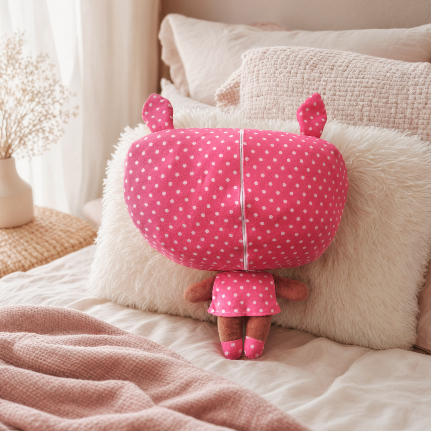 Kalina™ - Coussin-Doudou 2-en-1