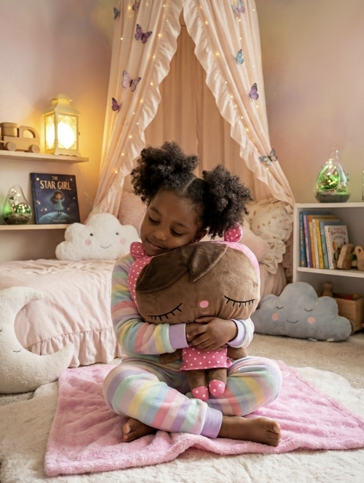 Kalina™ - Coussin-Doudou 2-en-1